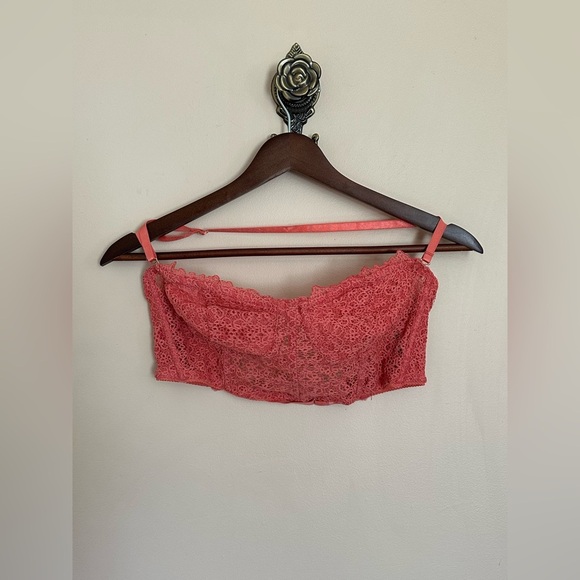 NWOT FREE PEOPLE Intimately Madi Lace Corset Bra Medium - Picture 3 of 7